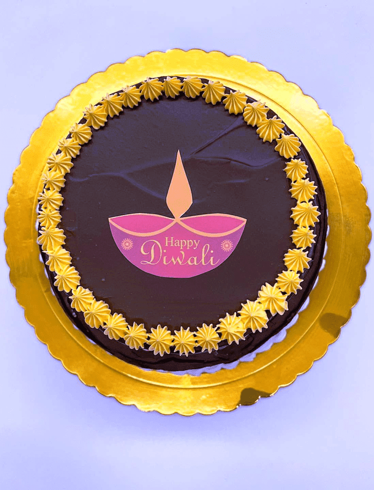 Elegant Diwali Cake