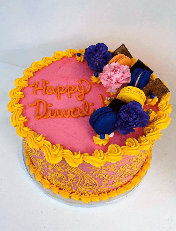 Enticing Diwali Cake