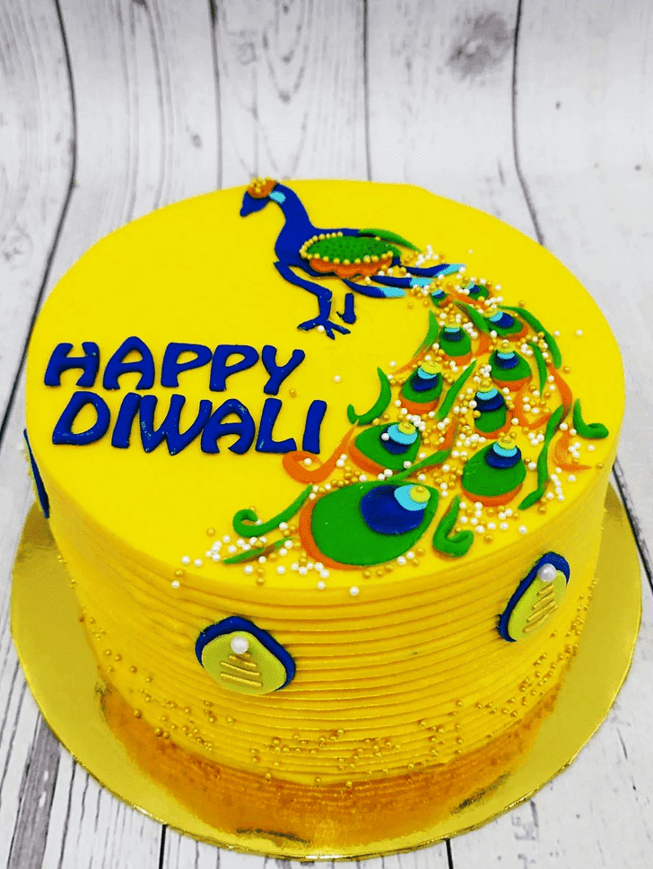 Excellent Diwali Cake