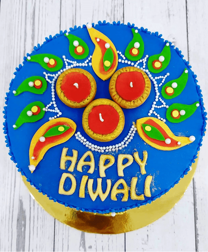 Exquisite Diwali Cake