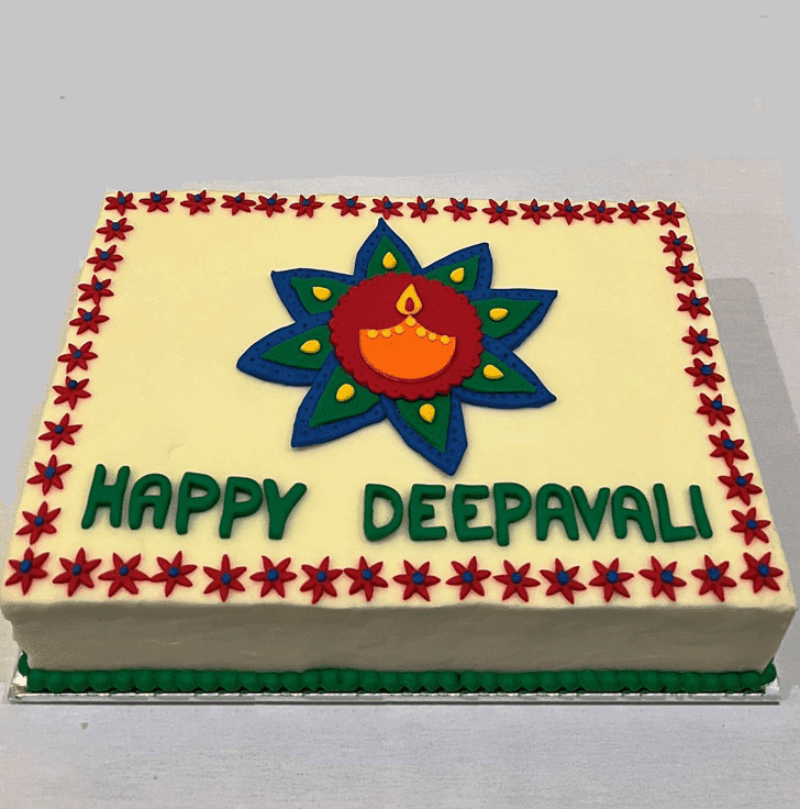 Fair Diwali Cake