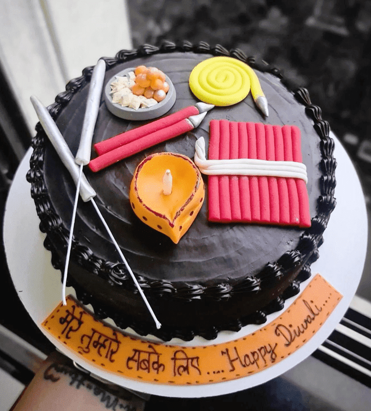 Gorgeous Diwali Cake