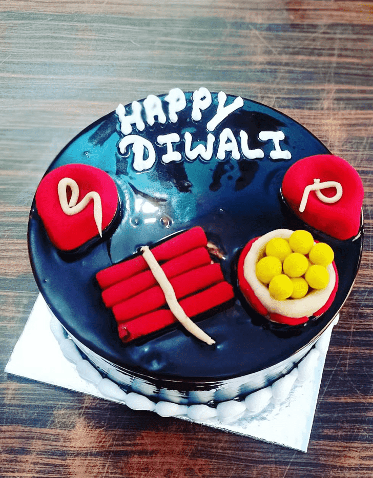 Magnetic Diwali Cake