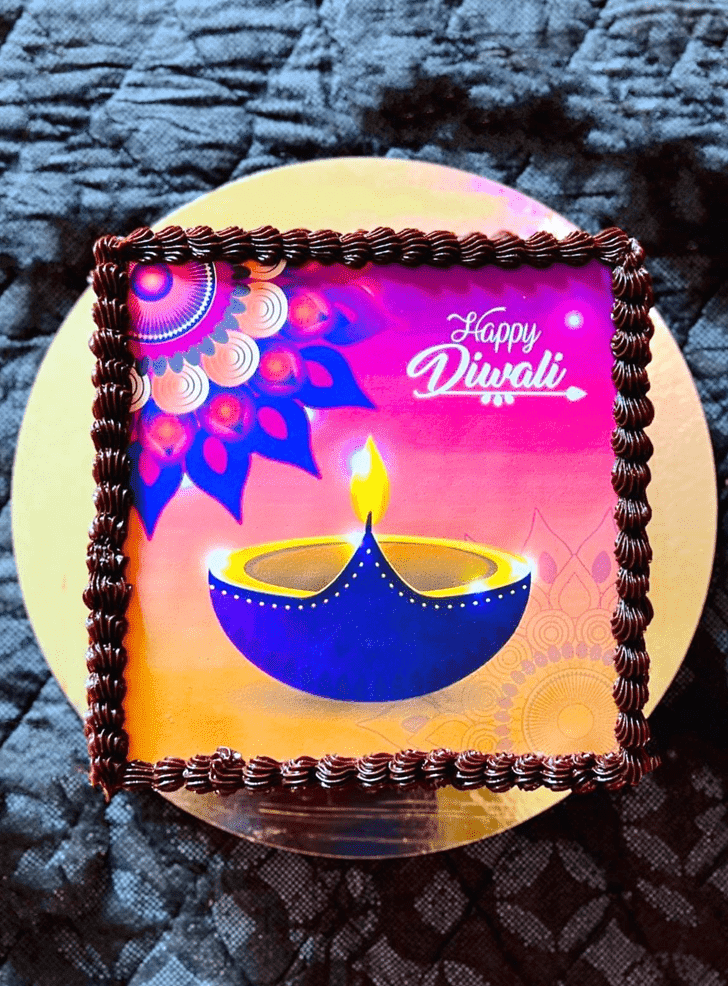 Wonderful Diwali Cake Design