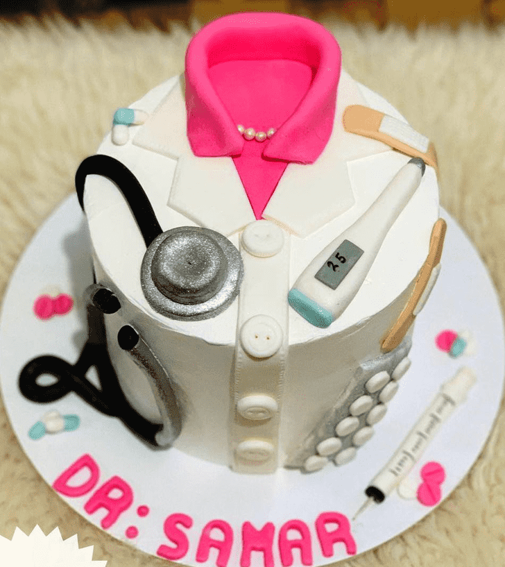 Admirable Doctor Cake Design