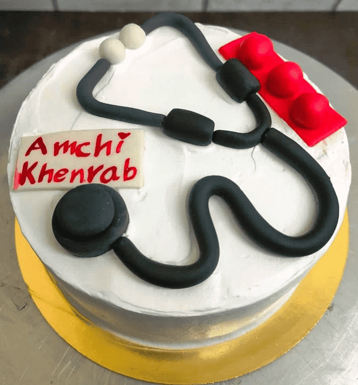 Inviting Doctor Cake