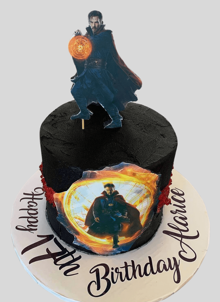 Alluring Doctor Strange Cake