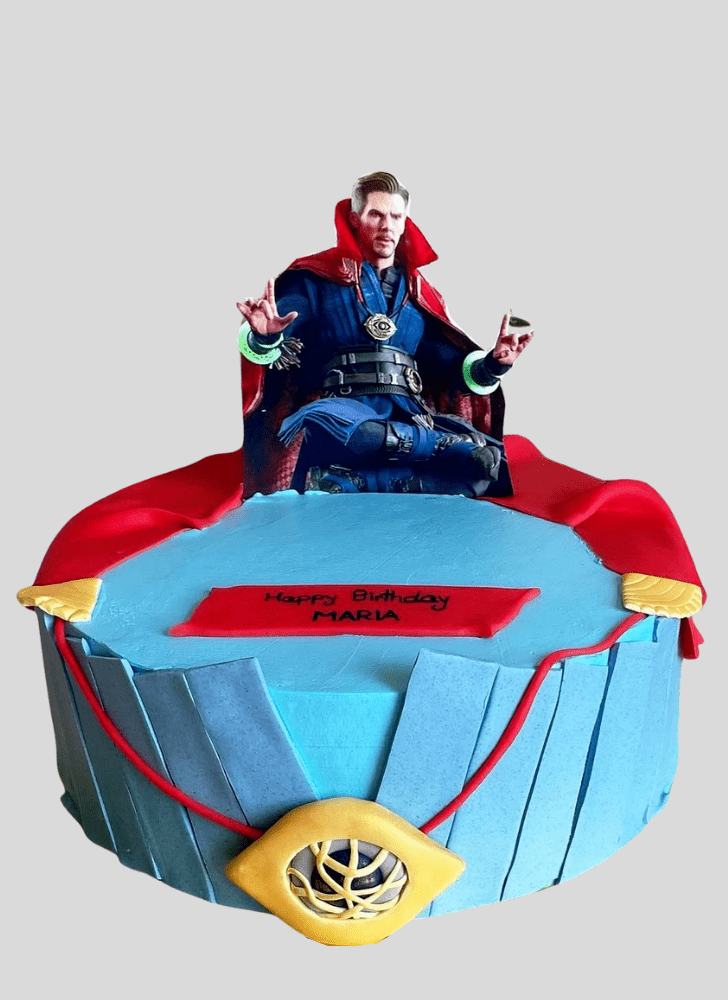 Comely Doctor Strange Cake