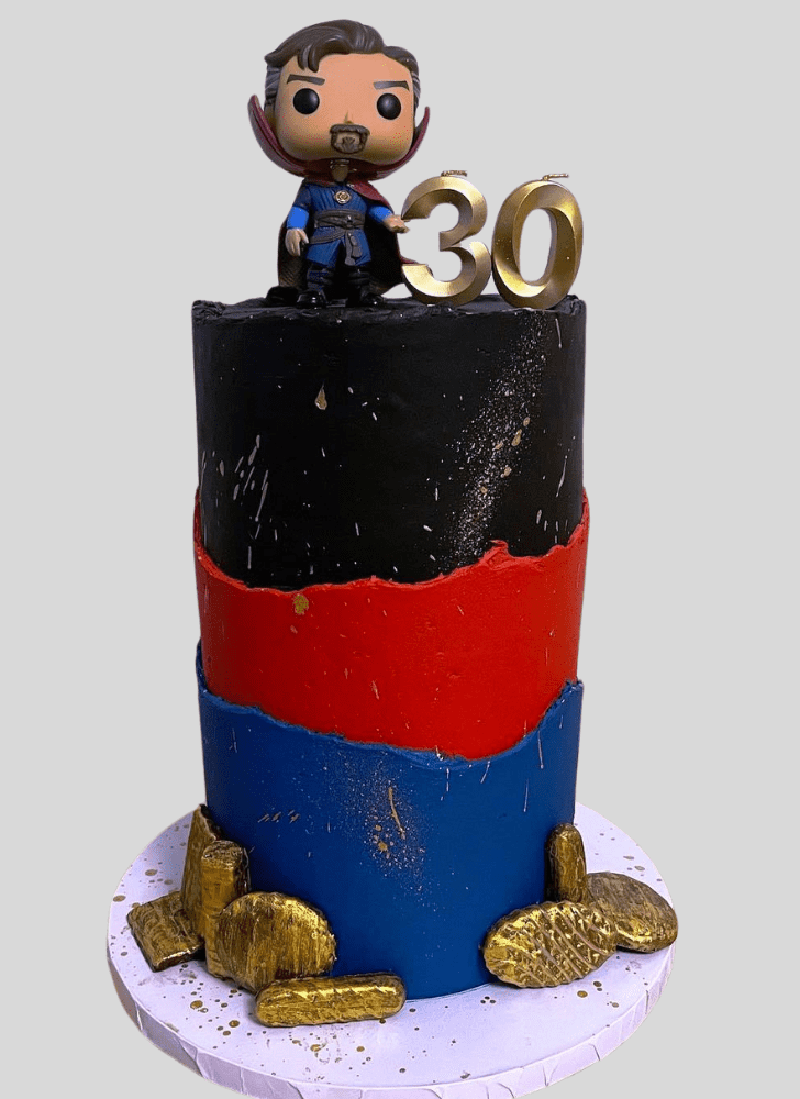 Cute Doctor Strange Cake