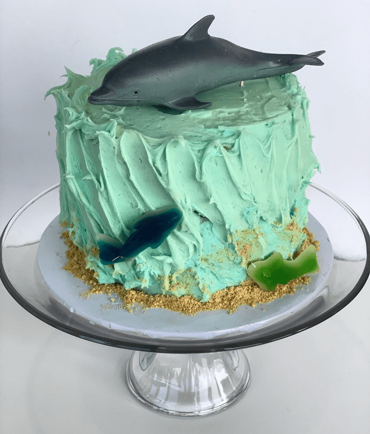 Angelic Dolphin Cake