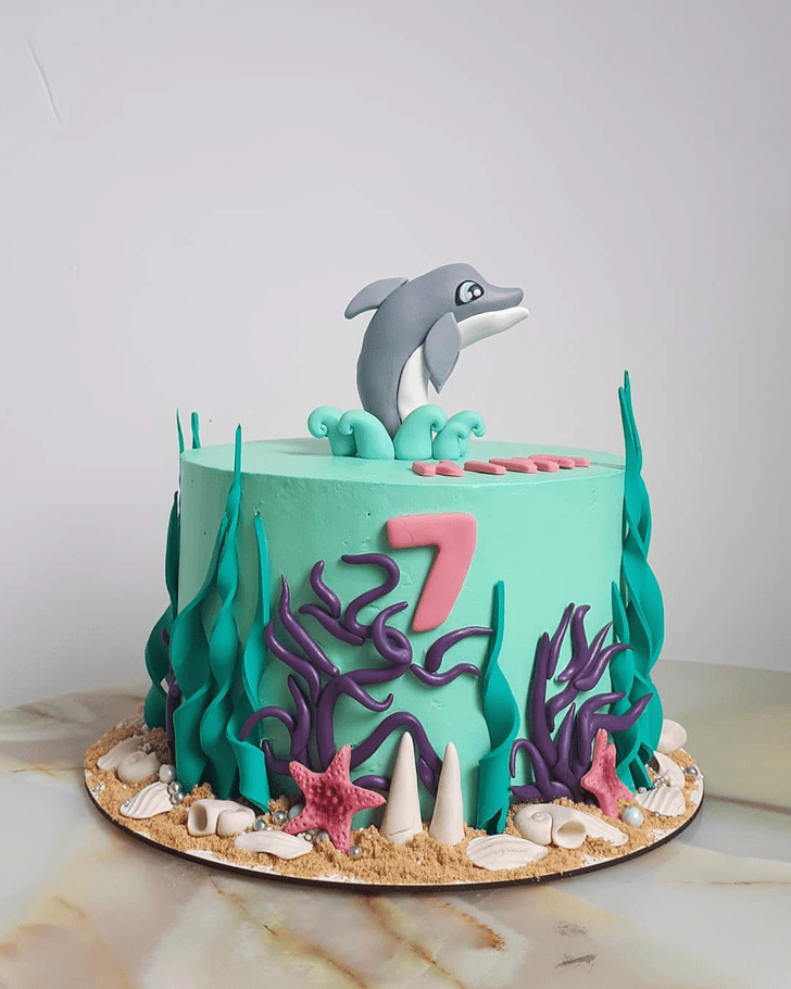 Excellent Dolphin Cake