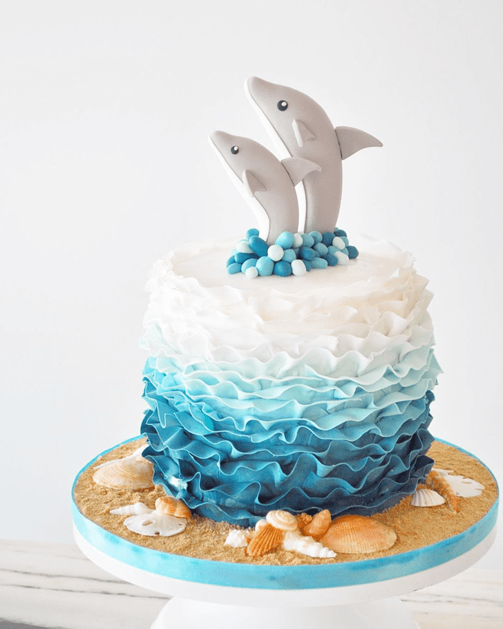 Gorgeous Dolphin Cake
