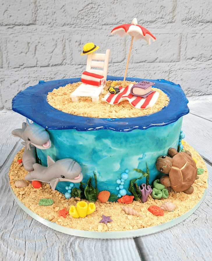 Ideal Dolphin Cake