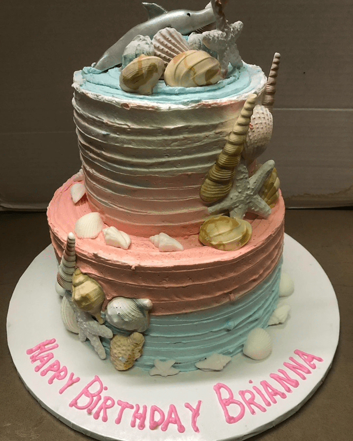 Radiant Dolphin Cake