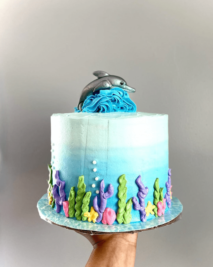 Stunning Dolphin Cake