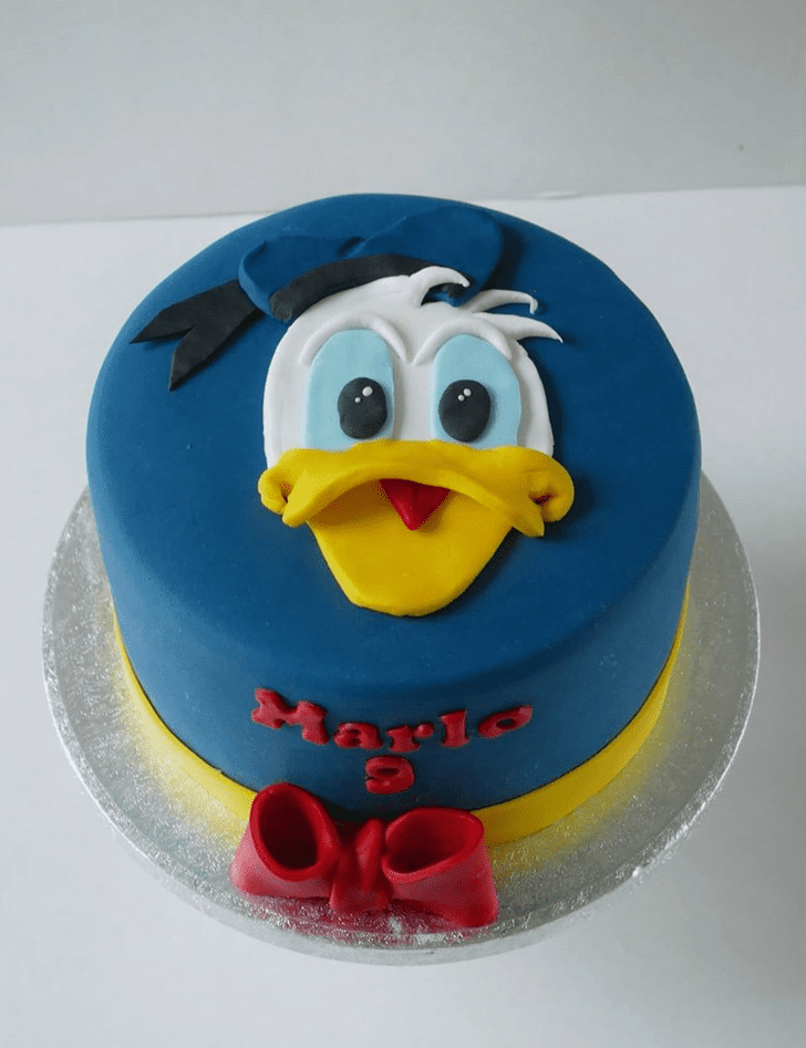 Gorgeous Donald Duck Cake