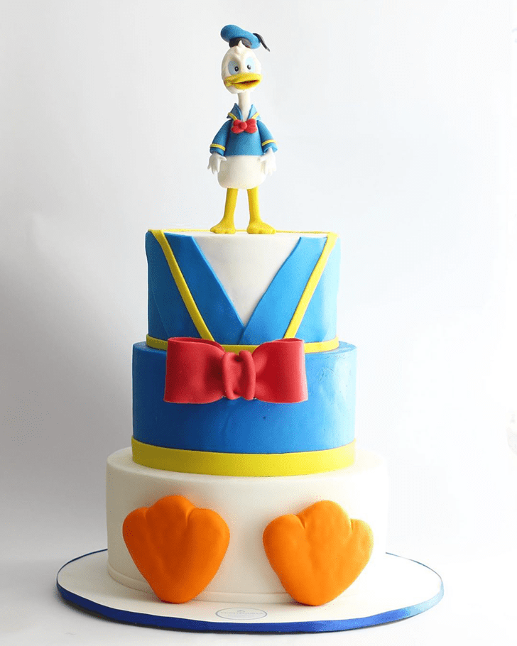 Magnetic Donald Duck Cake
