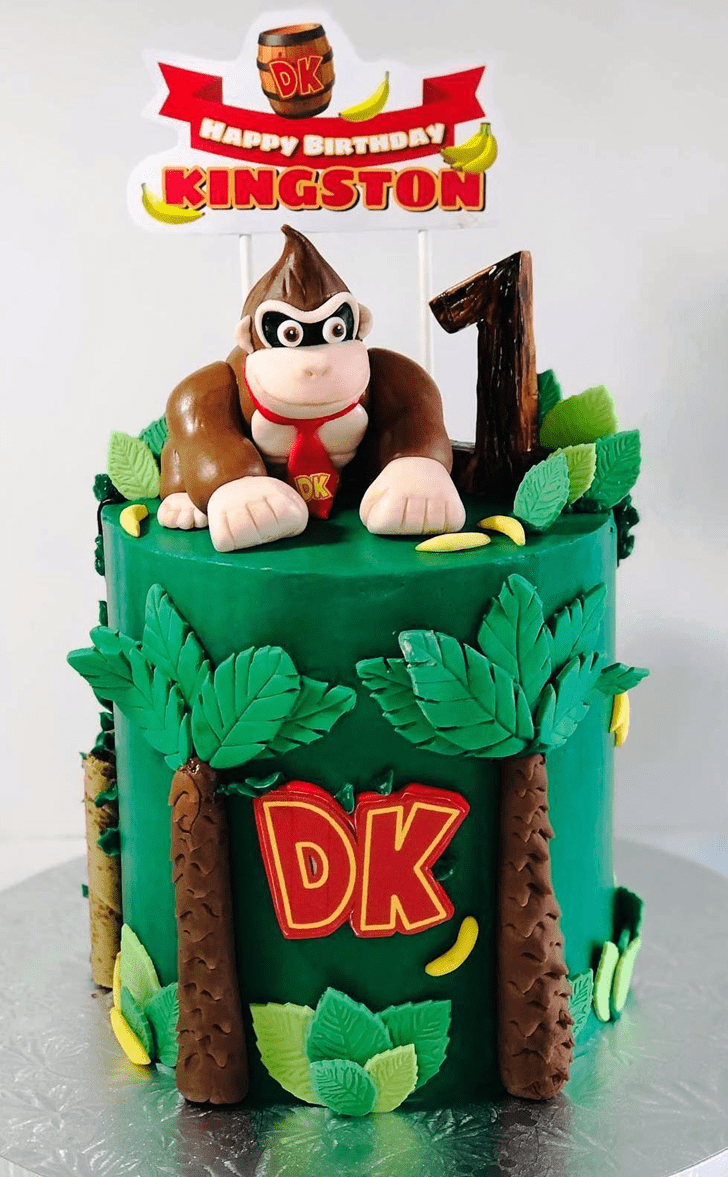Classy Donkey Kong Cake