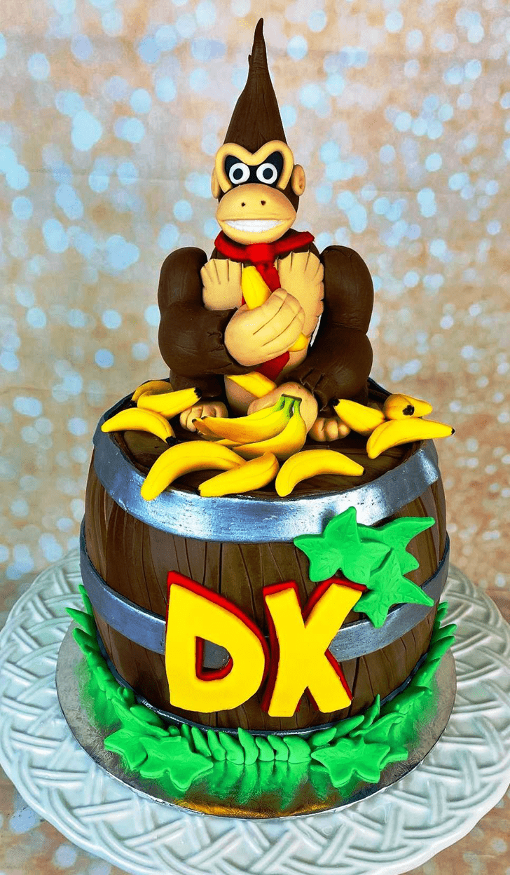 Comely Donkey Kong Cake