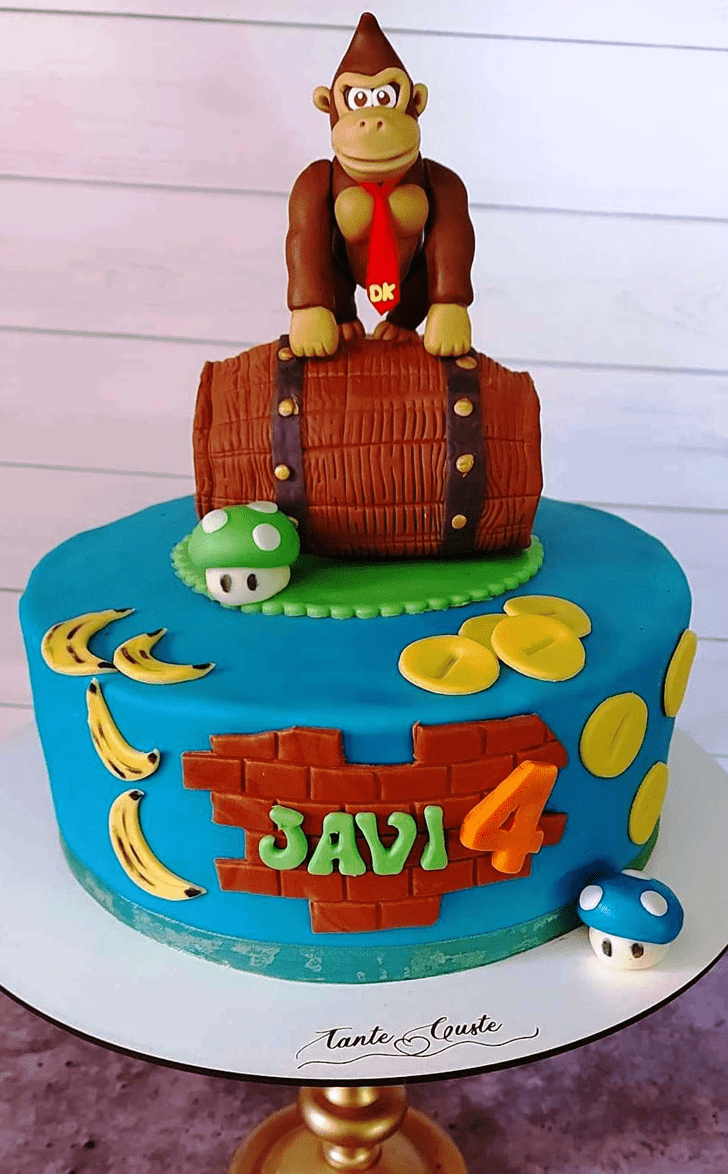 Excellent Donkey Kong Cake