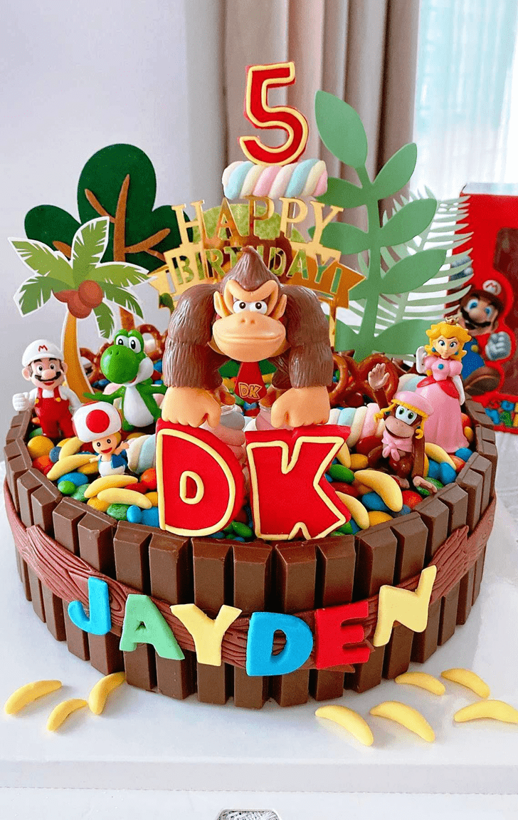 Fair Donkey Kong Cake