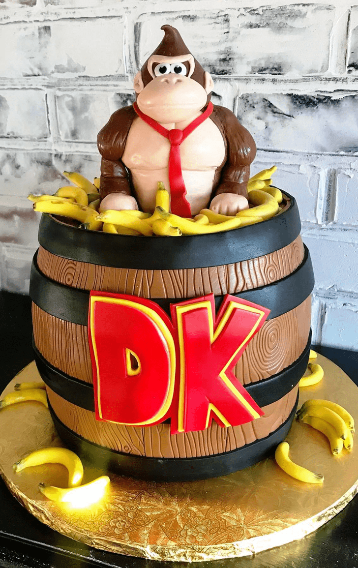 Fetching Donkey Kong Cake