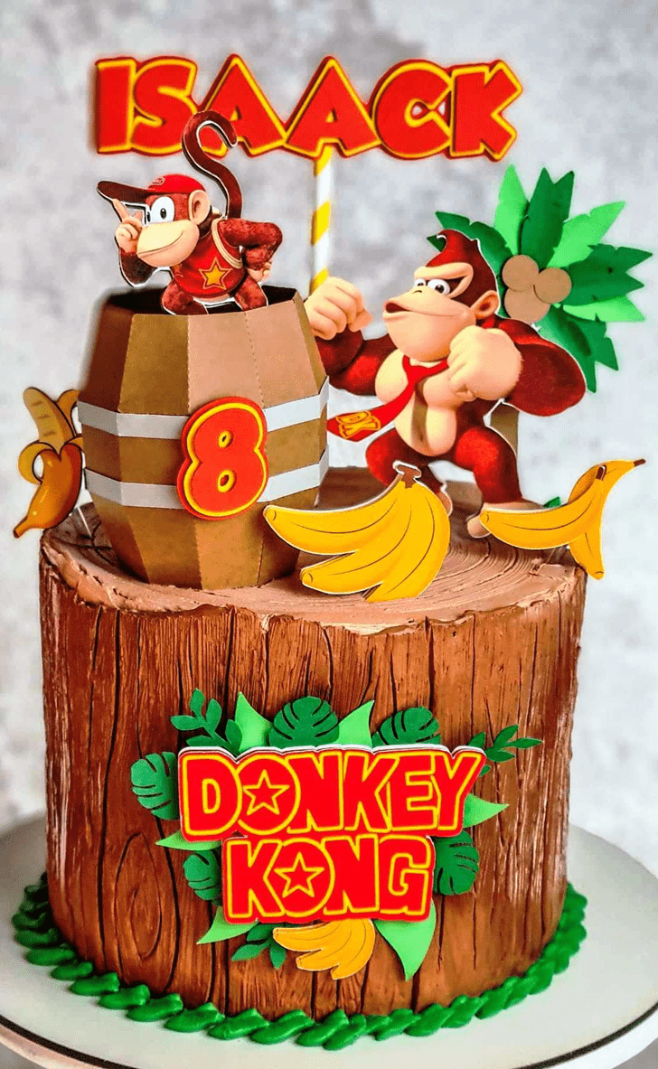 Handsome Donkey Kong Cake