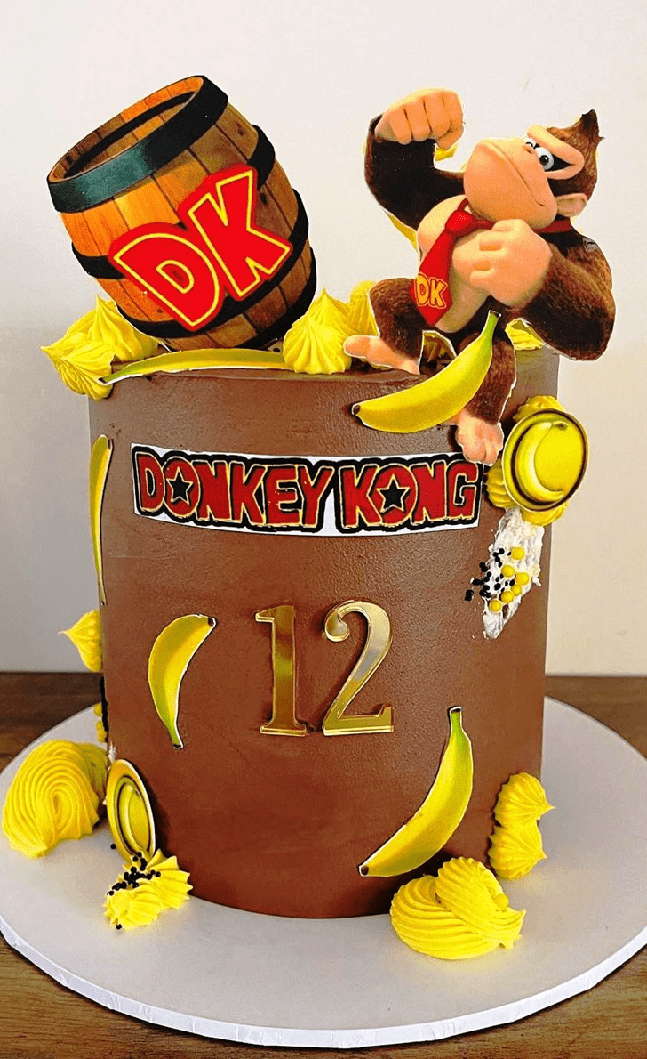 Magnificent Donkey Kong Cake