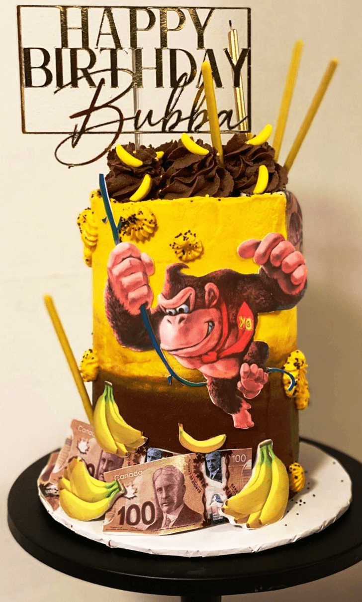 Marvelous Donkey Kong Cake