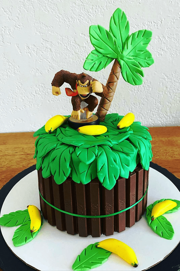 Splendid Donkey Kong Cake