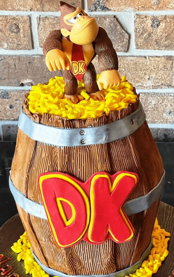 Superb Donkey Kong Cake