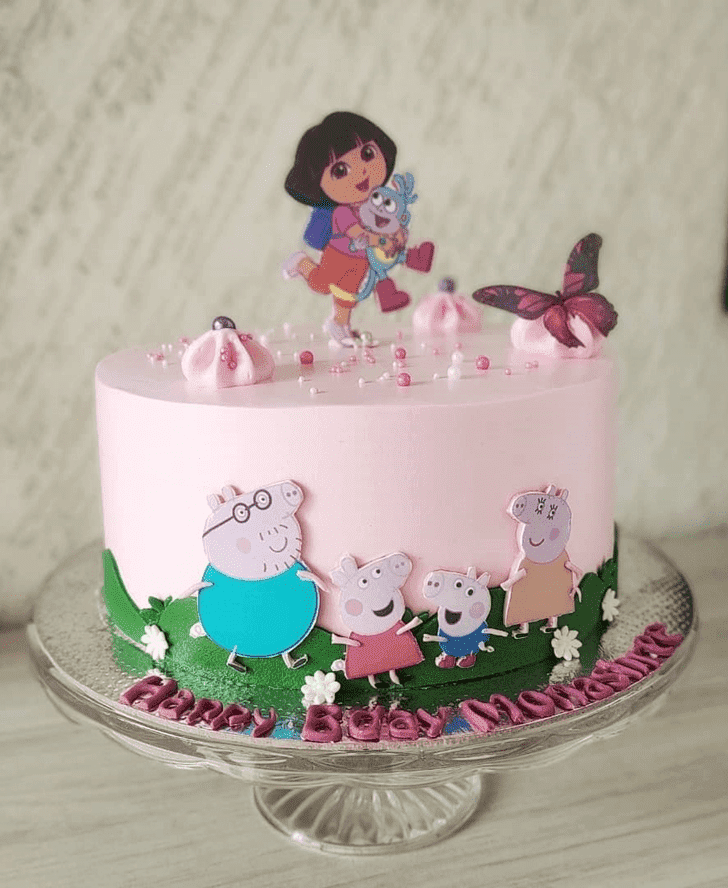 Adorable Dora Cake