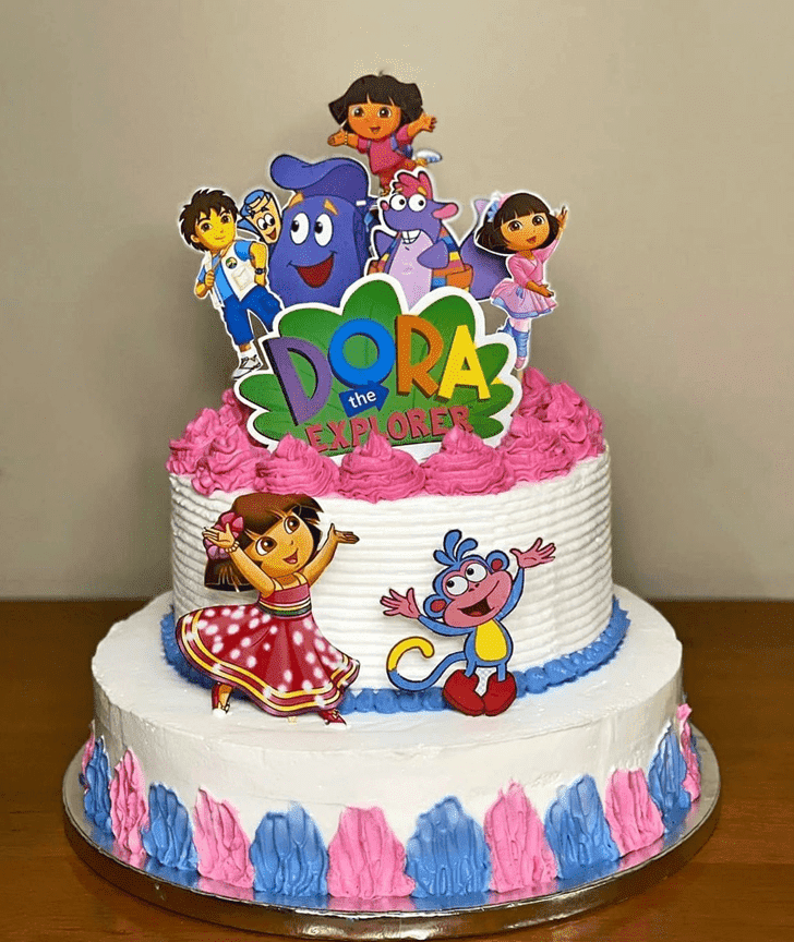 Shapely Dora Cake
