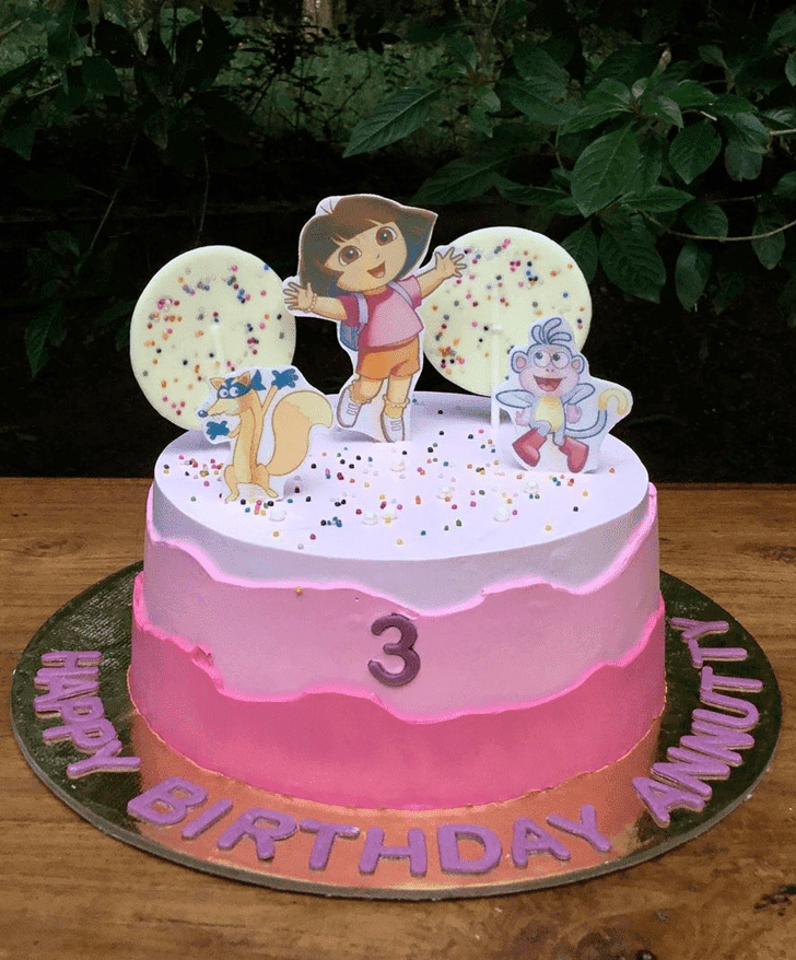 Wonderful Dora Cake Design