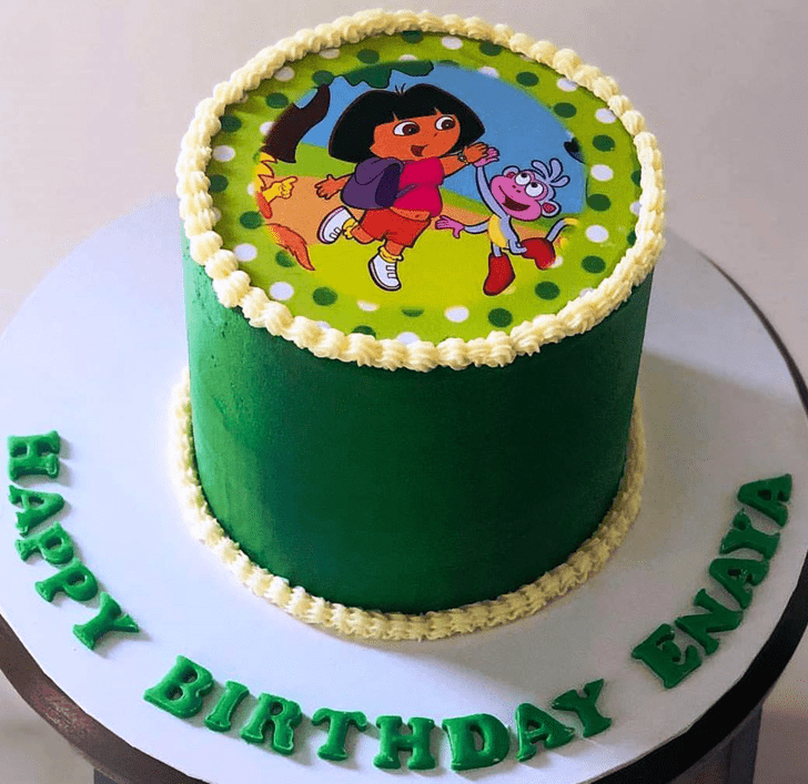 Enticing Dora The Explorer Cake