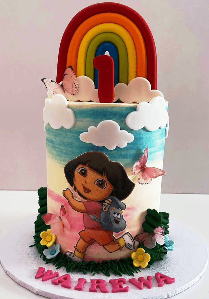 Fair Dora The Explorer Cake