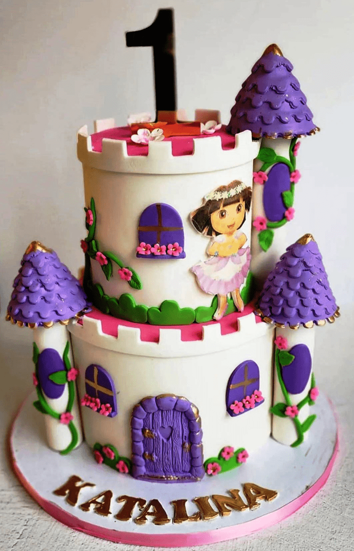 Fetching Dora The Explorer Cake