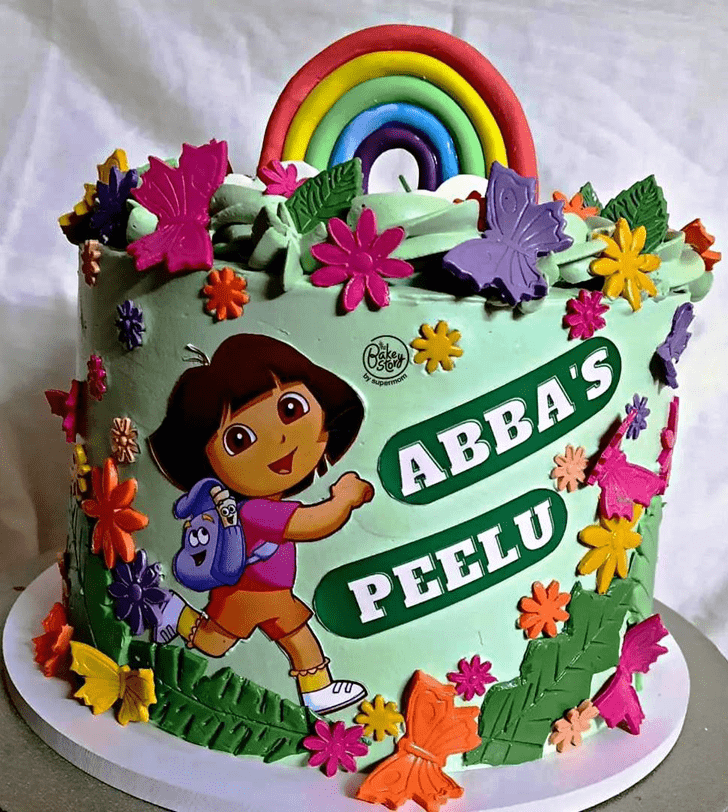 Dora The Explorer Birthday Cake Ideas Images (Pictures)