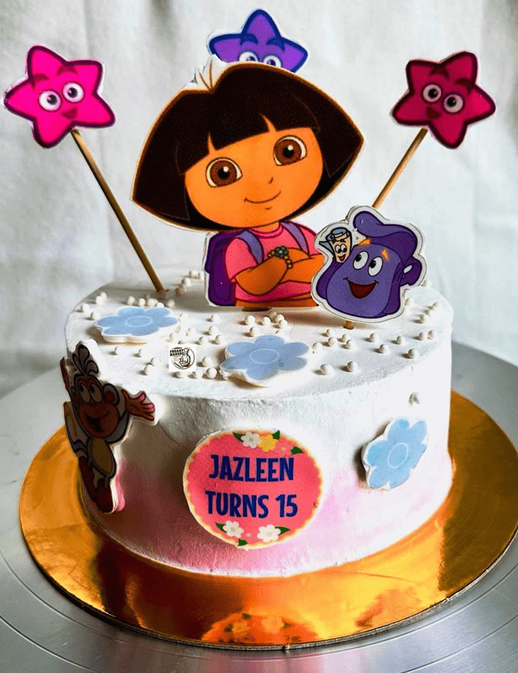 Magnificent Dora The Explorer Cake
