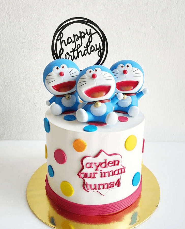 Alluring Doraemon Cake