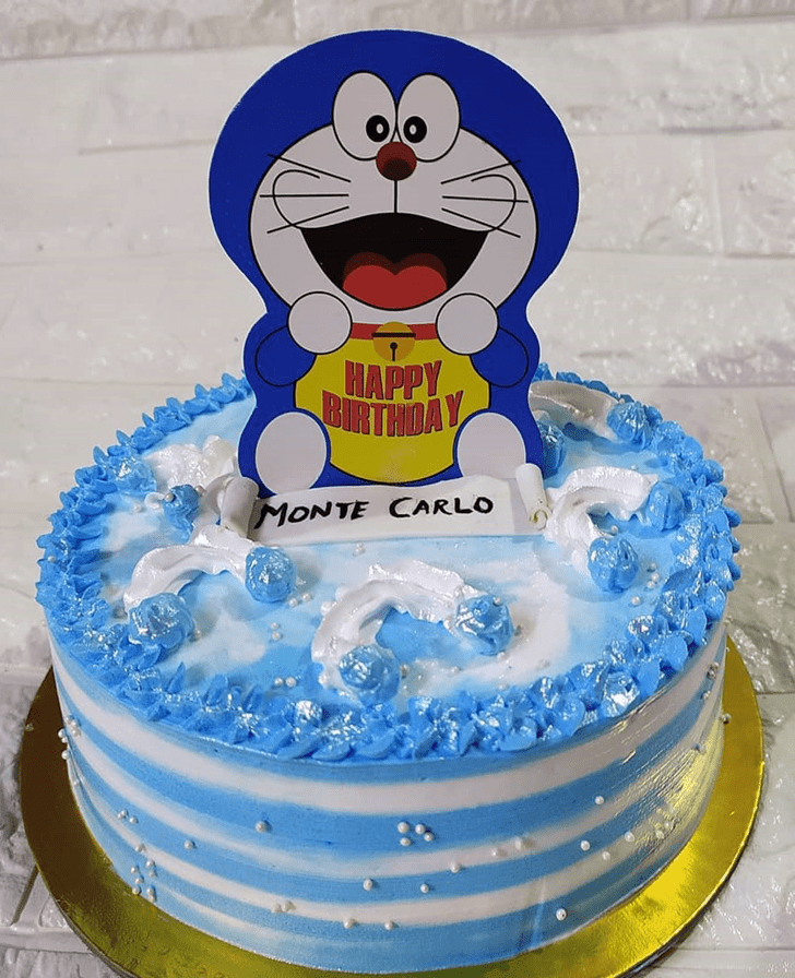 Delicate Doraemon Cake