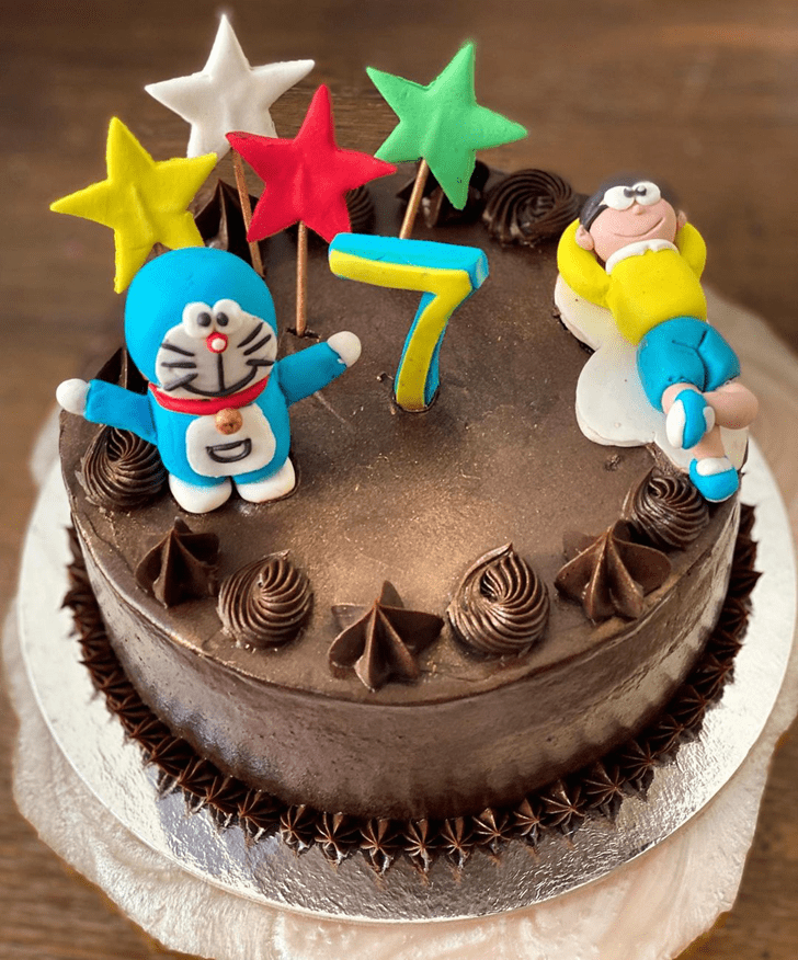 Enticing Doraemon Cake
