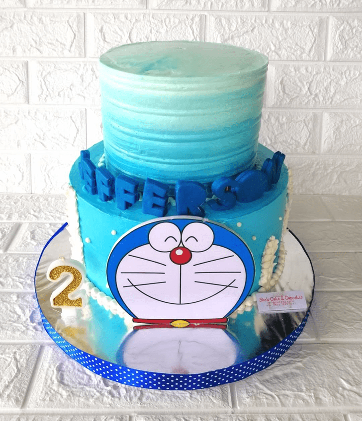 Resplendent Doraemon Cake