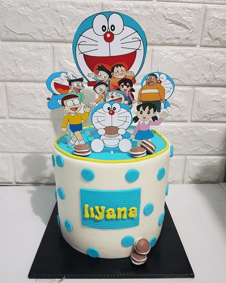 Wonderful Doraemon Cake Design