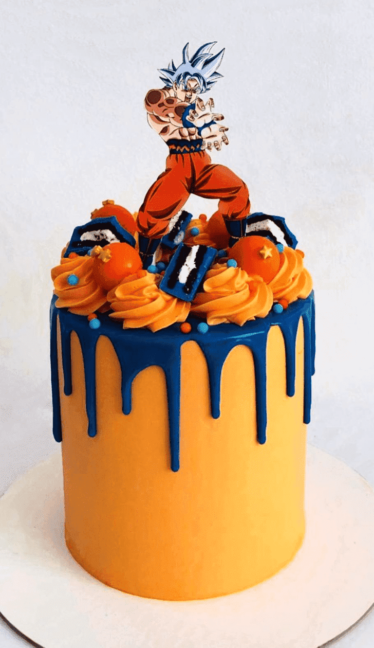 Admirable Dragon Ball Cake Design
