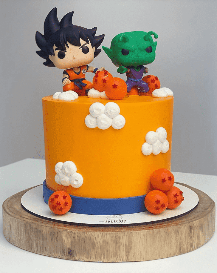 Alluring Dragon Ball Cake