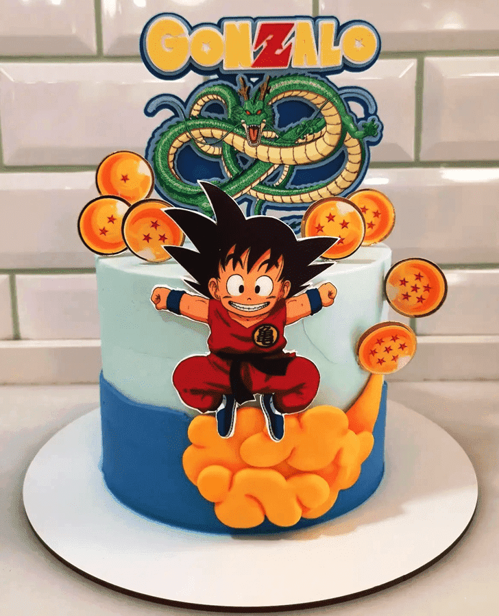Angelic Dragon Ball Cake