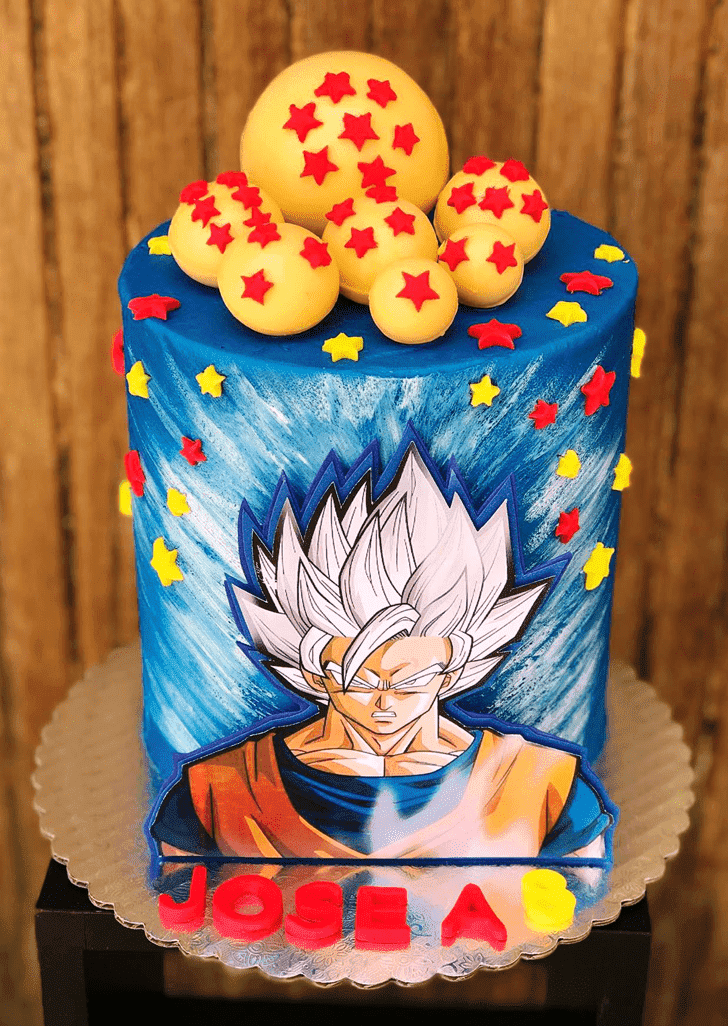 Beauteous Dragon Ball Cake