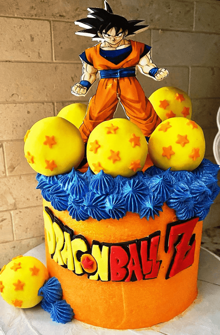 Bewitching Dragon Ball Cake