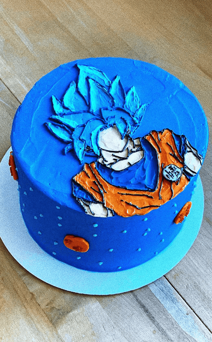 Charming Dragon Ball Cake